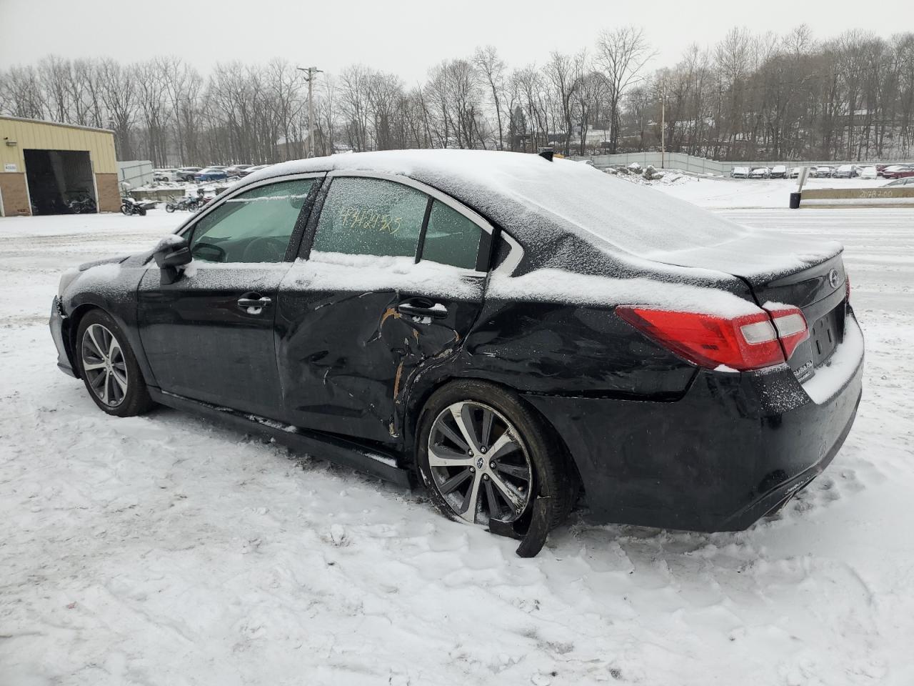 2018 Subaru Legacy VIN 4S3BNEN66J3021052 Copart auction photo, front end / side damage thumbnail 2