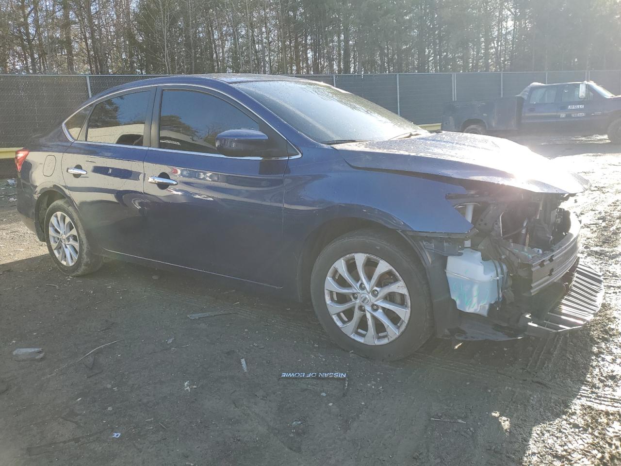 2019 Nissan Sentra VIN 3N1AB7APXKY305455 Copart auction photo, front end damage thumbnail 4