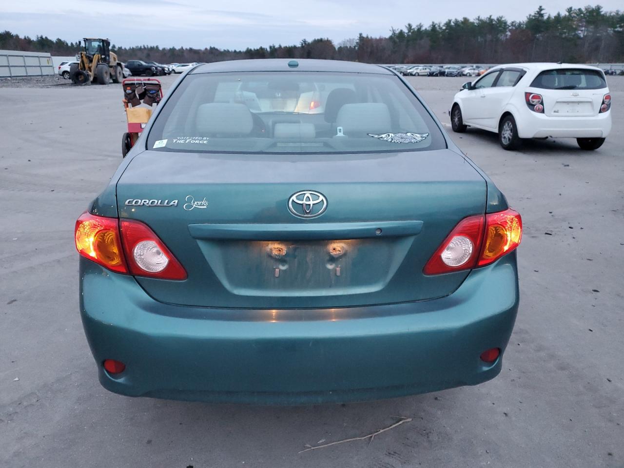 2010 Toyota Corolla VIN 1NXBU4EE1AZ182659 Copart auction photo, front end damage thumbnail 6