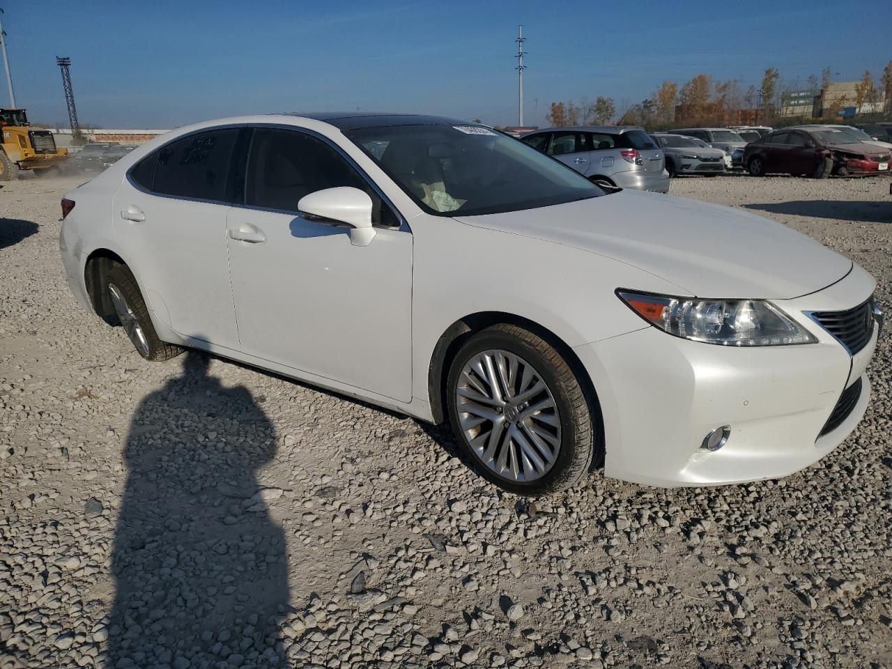 2013 Lexus ES VIN JTHBK1GG2D2042058 Copart auction photo, side / rear end damage thumbnail 4