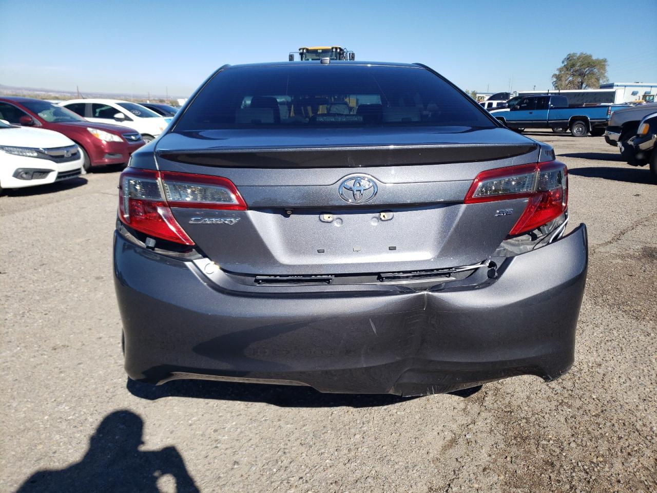 2012 Toyota Camry VIN 4T1BF1FK1CU148754 Copart auction photo, side / rear end damage thumbnail 6