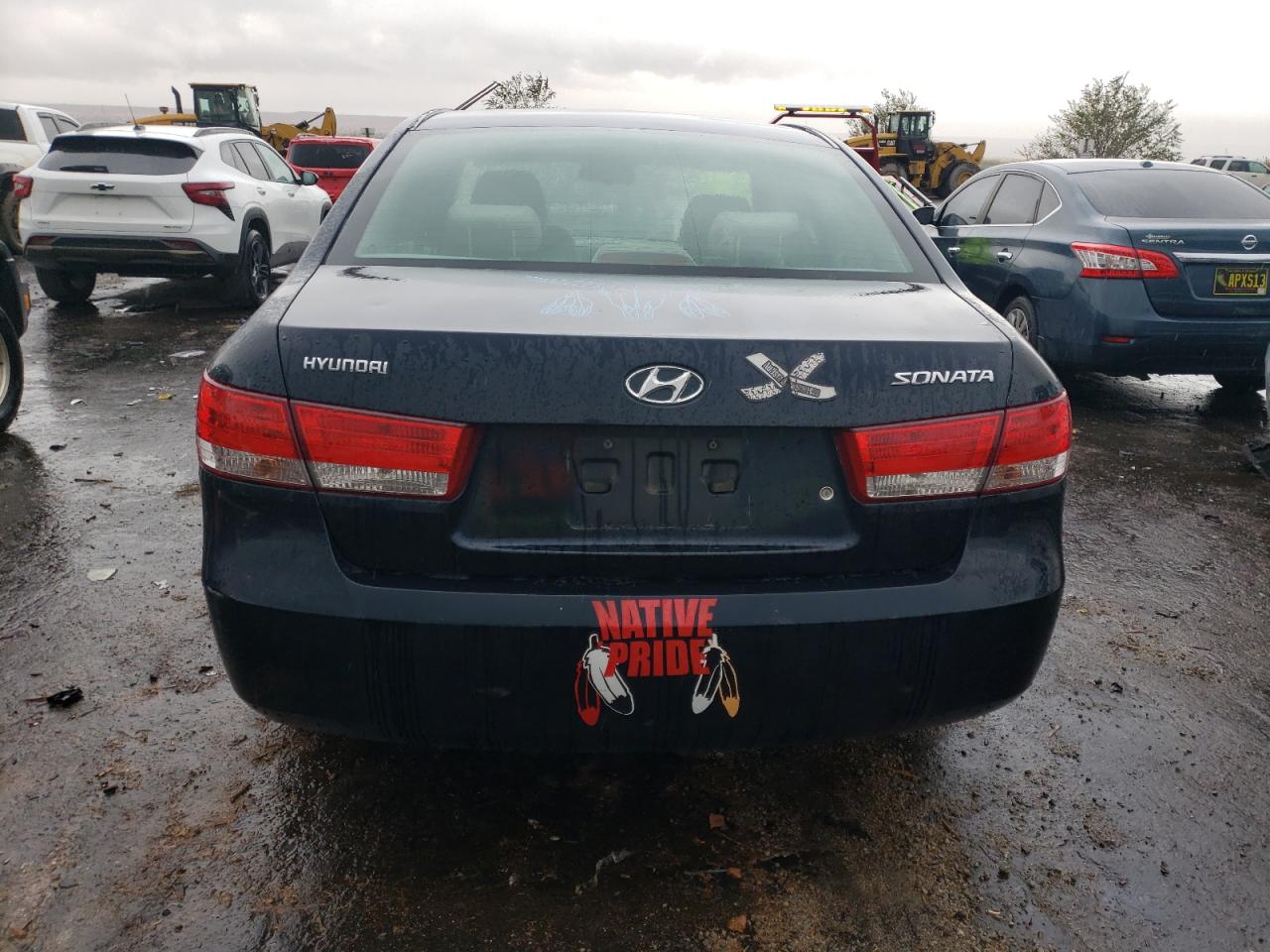2006 Hyundai Sonata VIN KMHET46CX6A111899 Copart auction photo, mechanical damage thumbnail 6