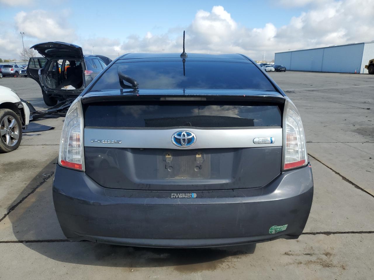 2012 Toyota Prius VIN JTDKN3DP5C3009542 Copart auction photo, water/flood / front end damage thumbnail 6