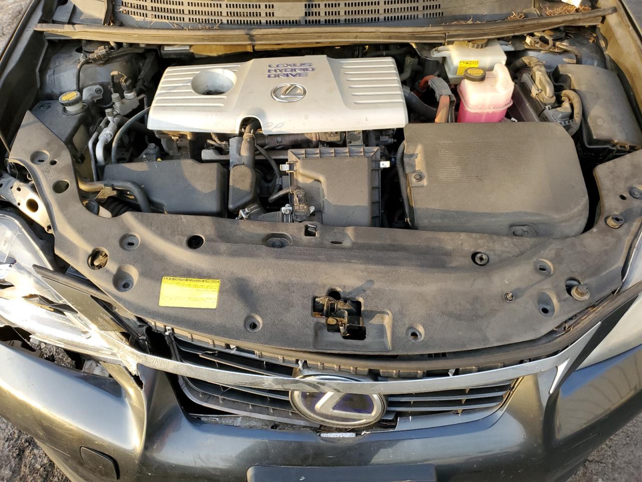 2011 Lexus CT VIN JTHKD5BH4B2004832 Copart auction photo, front end damage thumbnail 12