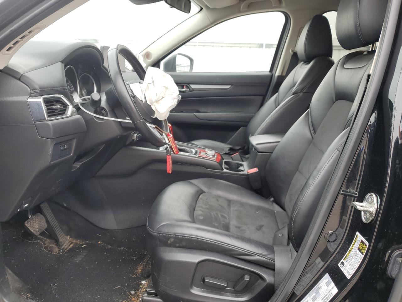 2021 Mazda CX-5 VIN JM3KFBCM7M1480336 Copart auction photo, front end damage thumbnail 7