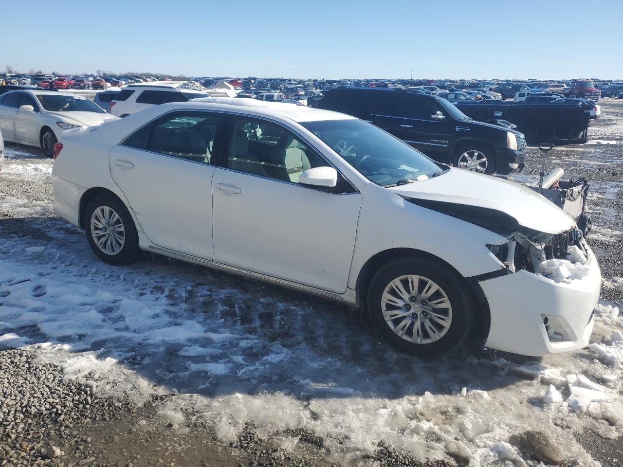 2013 Toyota Camry VIN 4T1BF1FK7DU717897 Copart auction photo, front end damage thumbnail 4