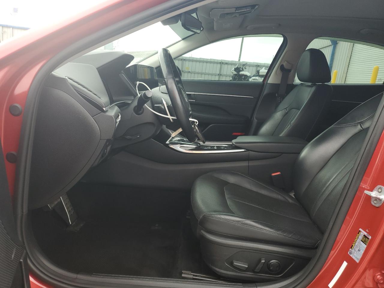 2020 Hyundai Sonata VIN 5NPEH4J26LH019570 Copart auction photo, rear end damage thumbnail 7