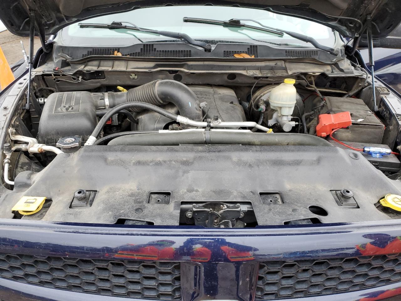 2013 RAM 1500 VIN 1C6RR6KTXDS685150 Copart auction photo, rear end damage thumbnail 12