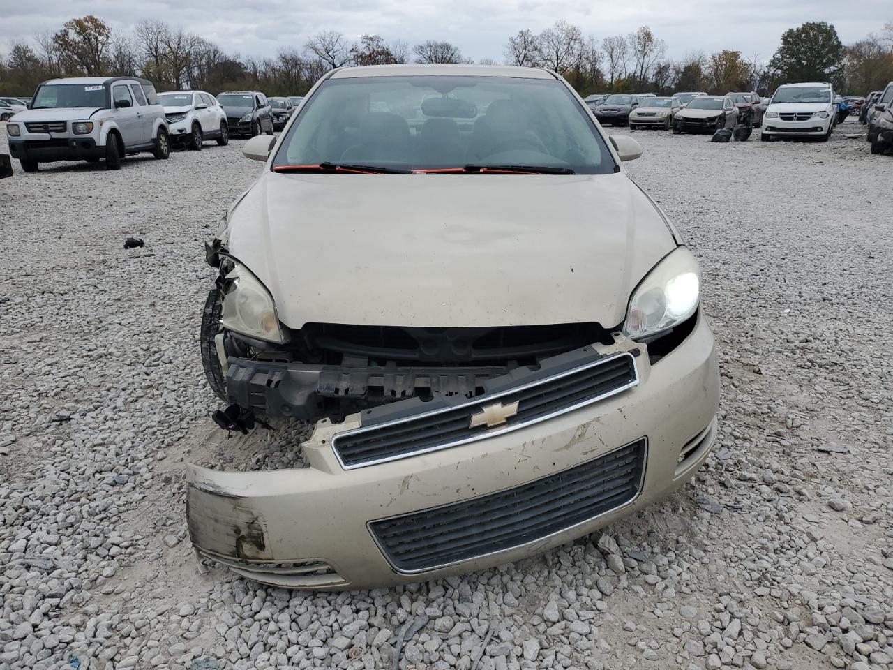 2008 Chevrolet Impala VIN 2G1WT58KX81347770 Copart auction photo, front end damage thumbnail 5