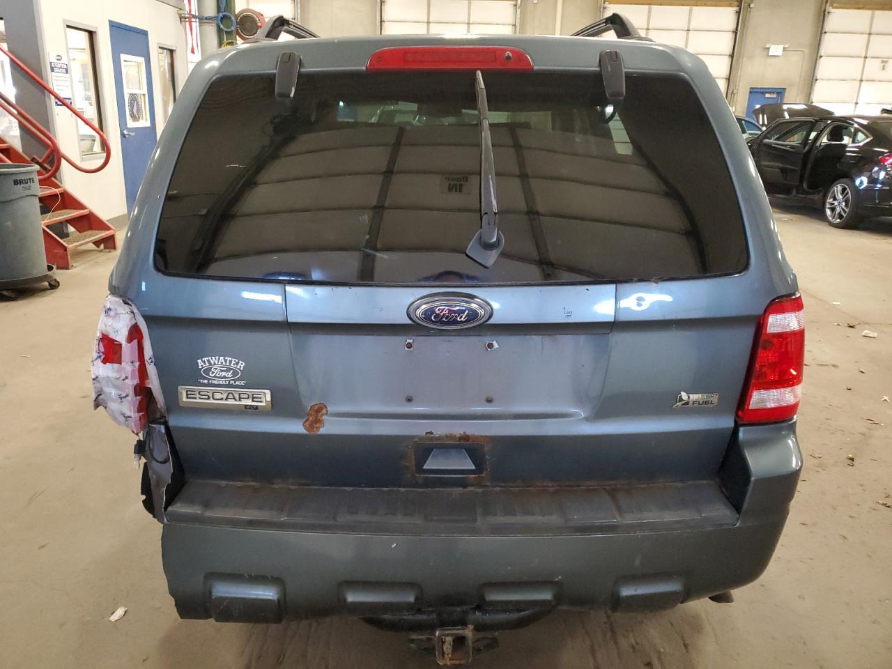 2010 Ford Escape VIN 1FMCU9DG1AKA85509 Copart auction photo, all over damage thumbnail 6