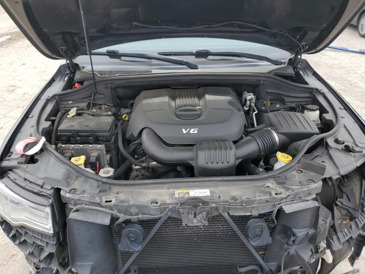 2014 Jeep Grand Cherokee VIN 1C4RJFJG4EC448959 Copart auction photo, front end / undercarriage damage thumbnail 11