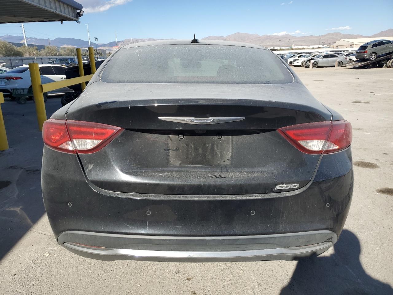 2015 Chrysler 200 VIN 1C3CCCAB4FN739104 Copart auction photo, front end damage thumbnail 6