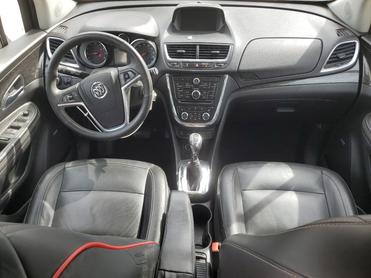 2015 Buick Encore VIN KL4CJDSBXFB129192 Copart auction photo, front end / side damage thumbnail 8