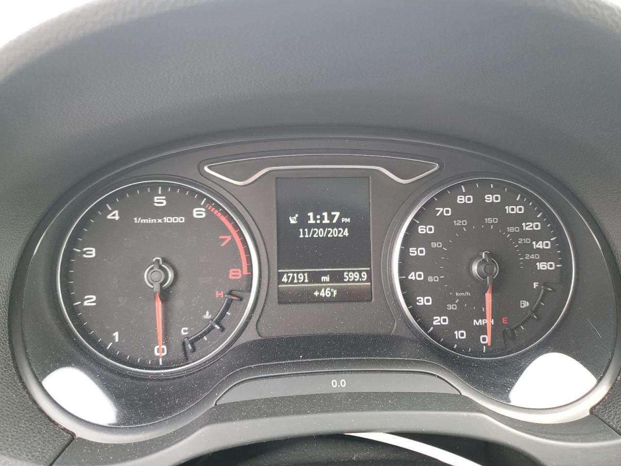 2015 Audi A3 VIN WAUEFGFF6F1135153 Copart auction photo, front end damage thumbnail 9