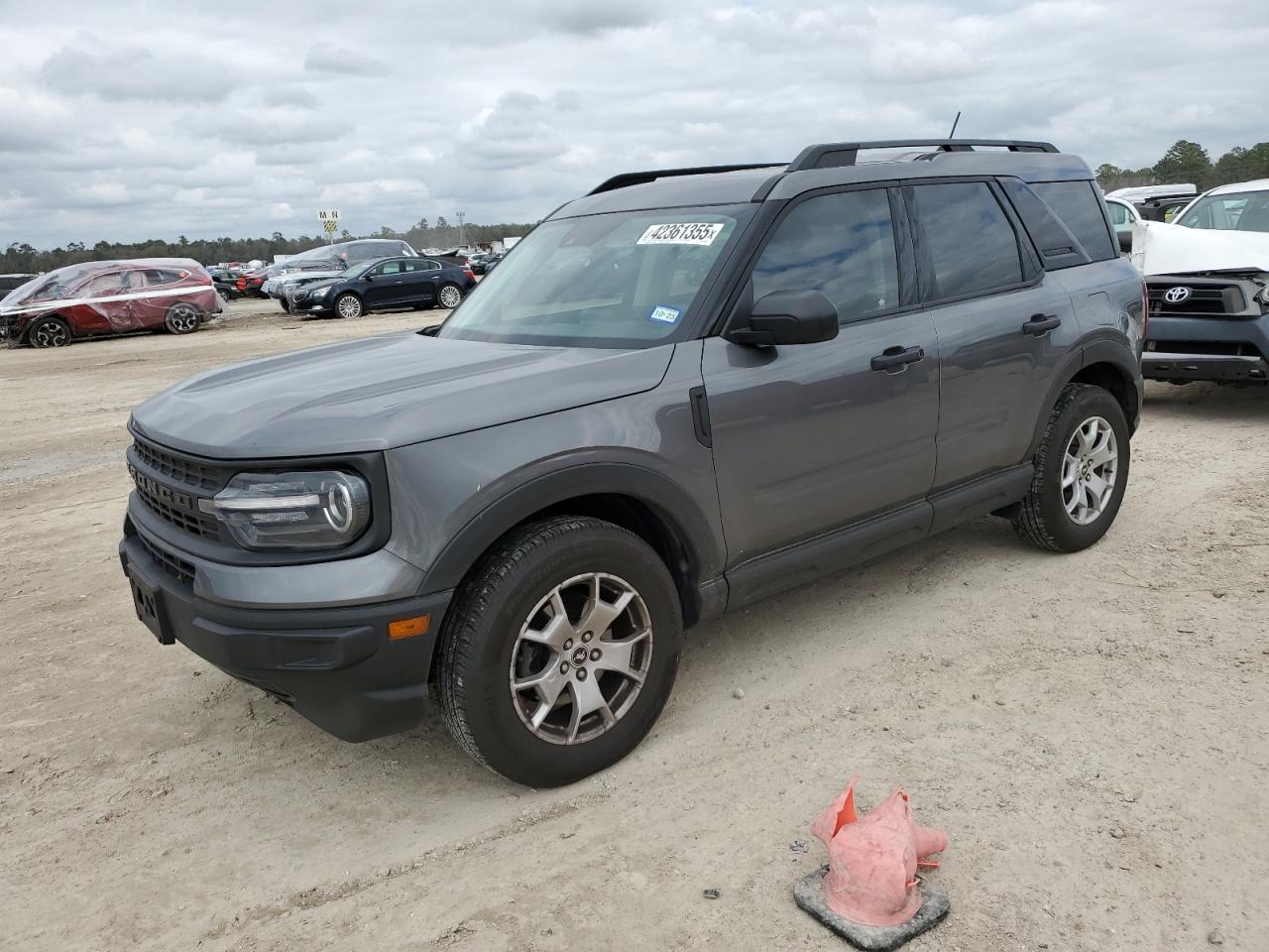 2021 Ford Bronco VIN 3FMCR9A62MRB38795