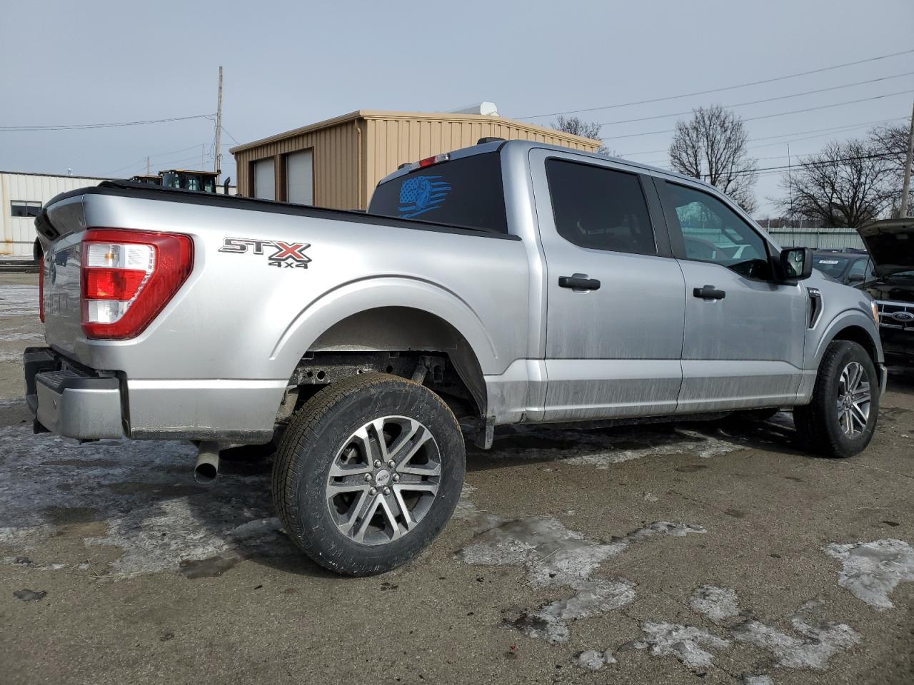 2021 Ford F-150 VIN 1FTFW1E55MFA57879 Copart auction photo, front end / undercarriage damage thumbnail 3