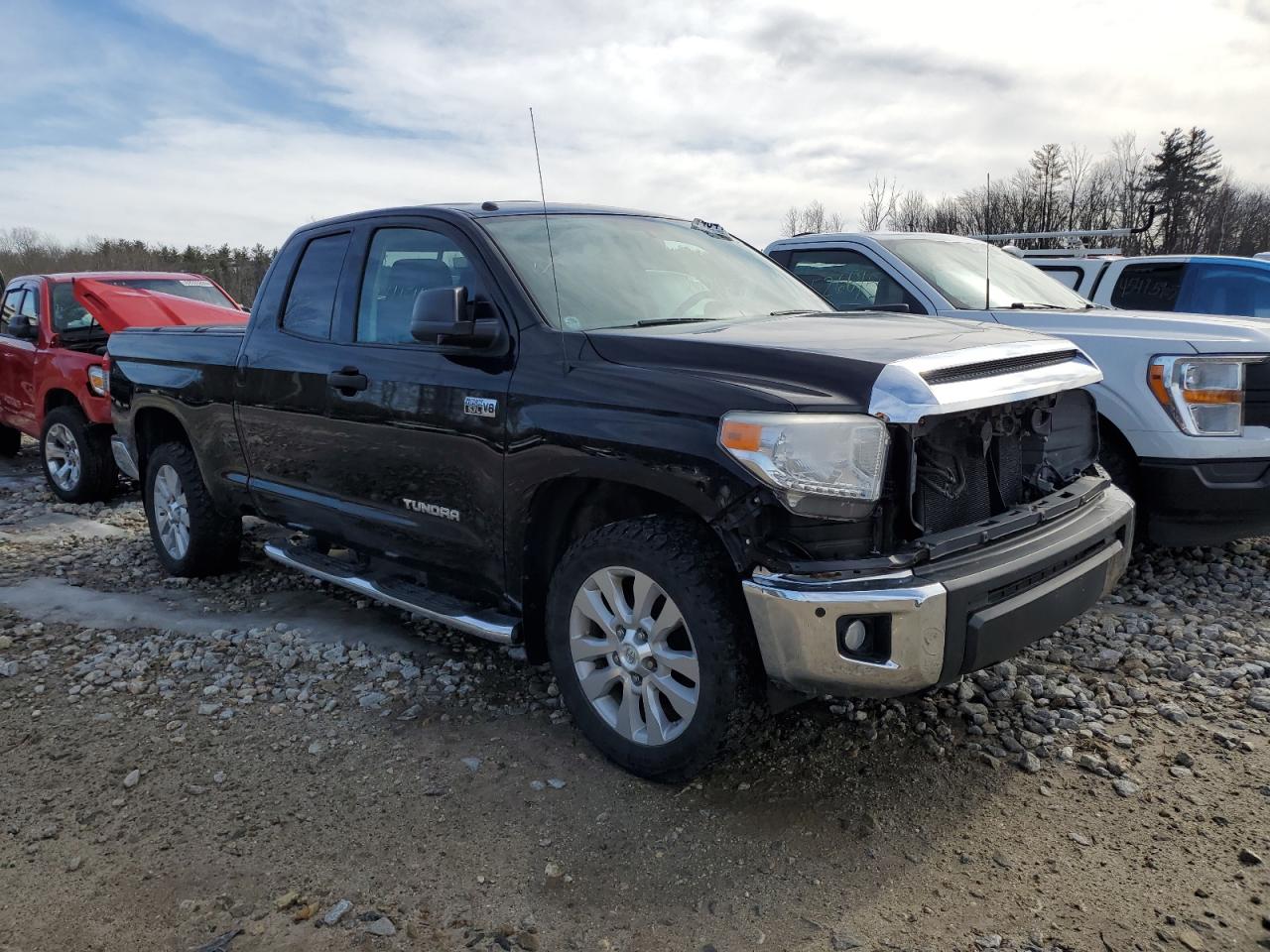 2015 Toyota Tundra VIN 5TFUY5F11FX432720 Copart auction photo, front end / rear end damage thumbnail 4