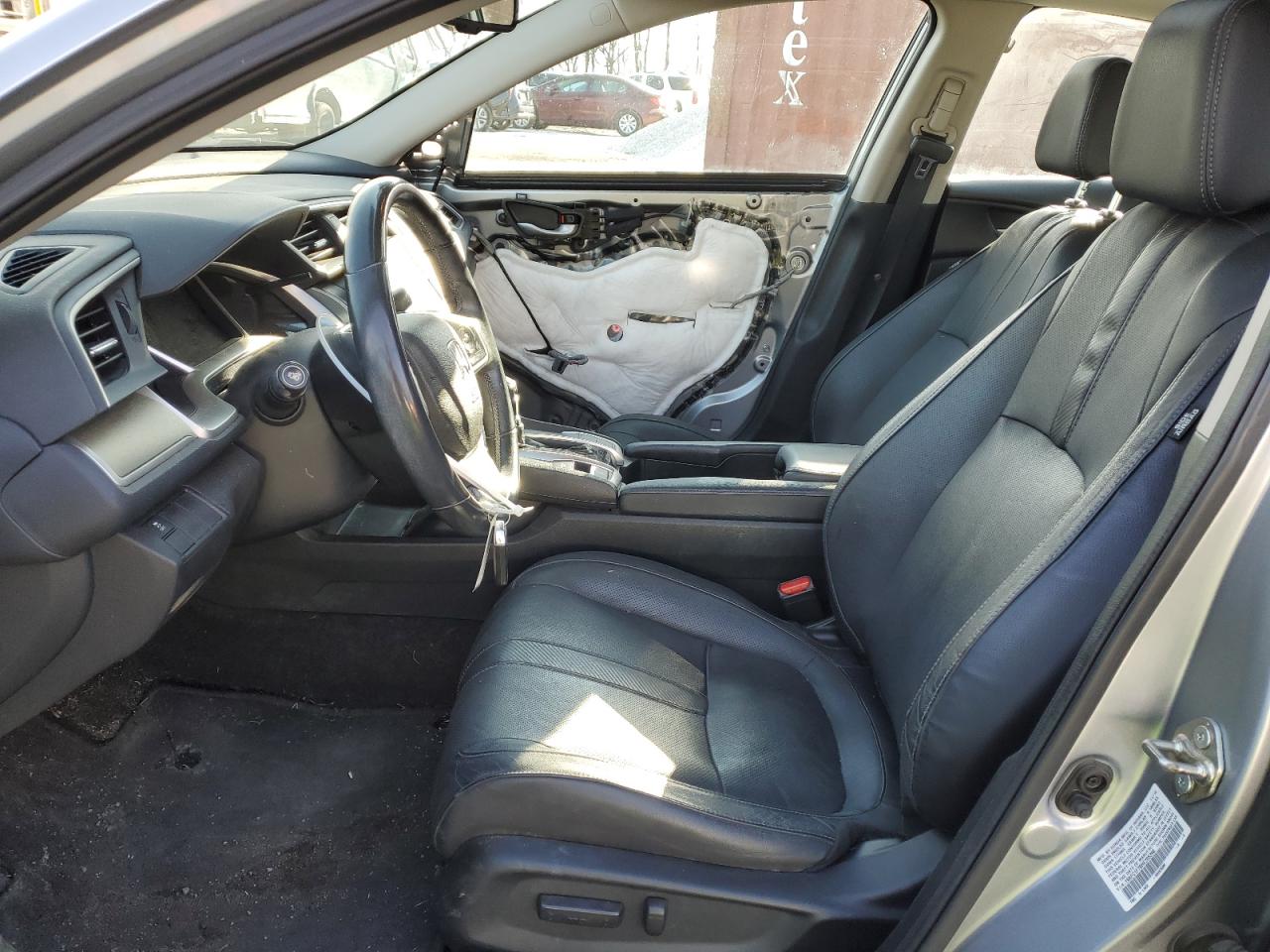 2017 Honda Civic VIN 19XFC1F76HE205398 Copart auction photo, front end damage thumbnail 7