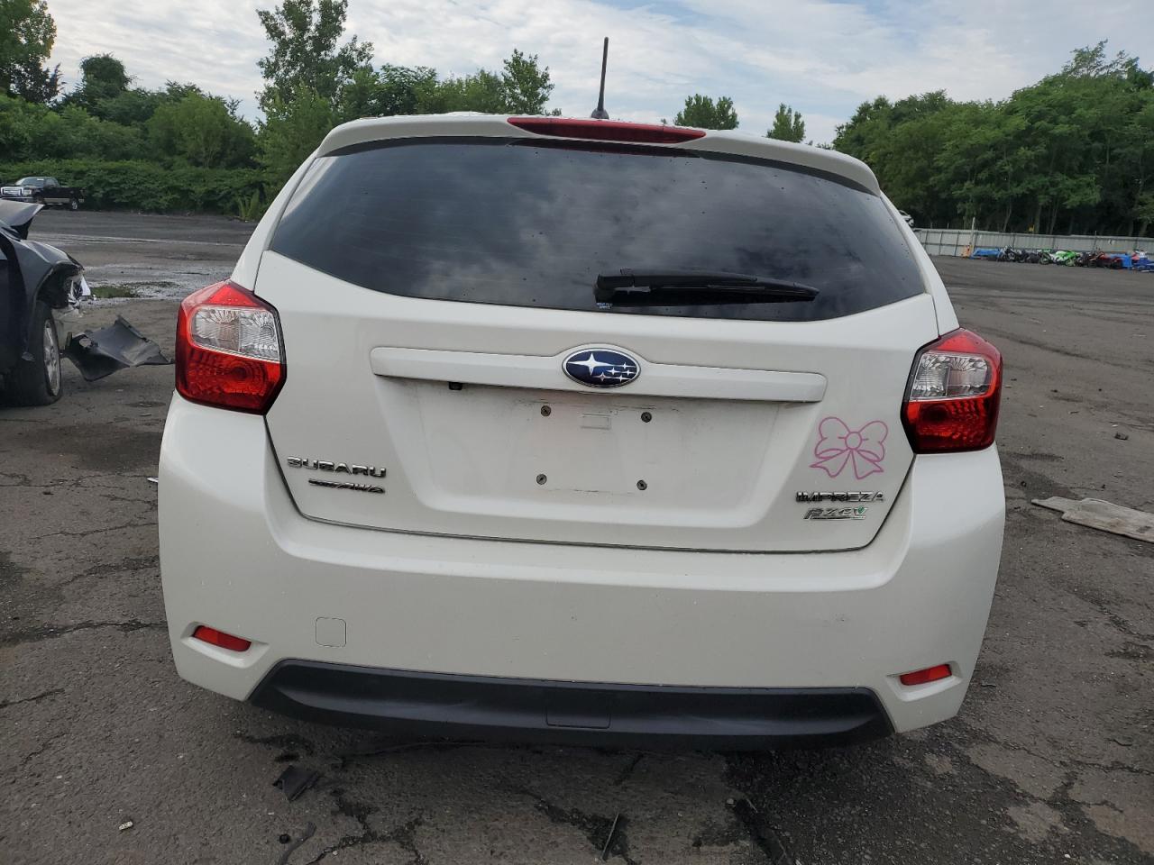 2015 Subaru Impreza VIN JF1GPAA61F8228320 Copart auction photo, front end damage thumbnail 6