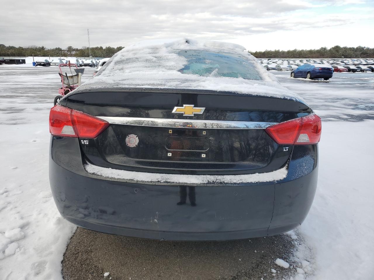 2015 Chevrolet Impala VIN 2G1125S31F9252527 Copart auction photo, rollover damage thumbnail 6