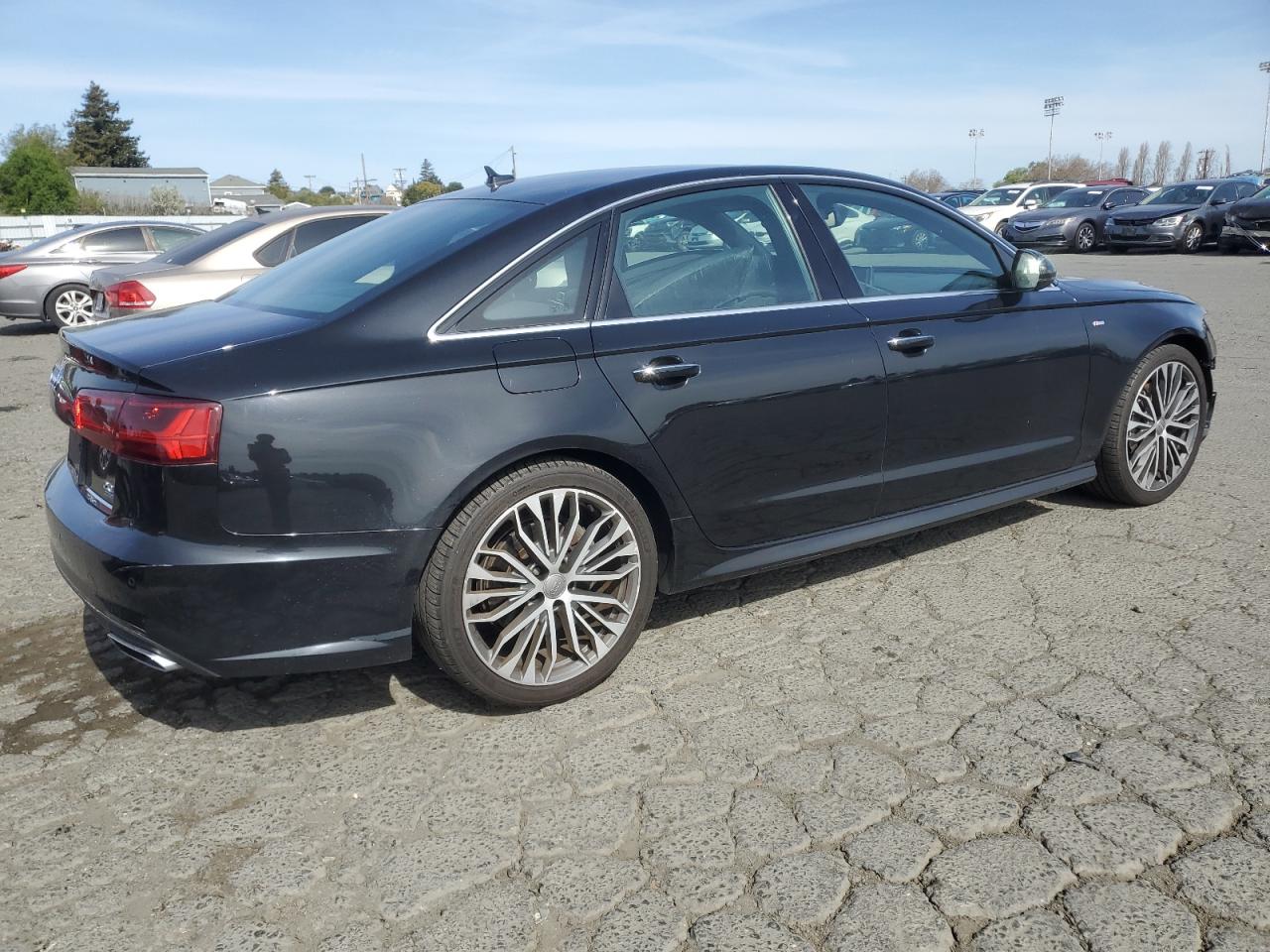 2018 Audi A6 VIN WAUG8AFC1JN054486 Copart auction photo, front end damage thumbnail 3