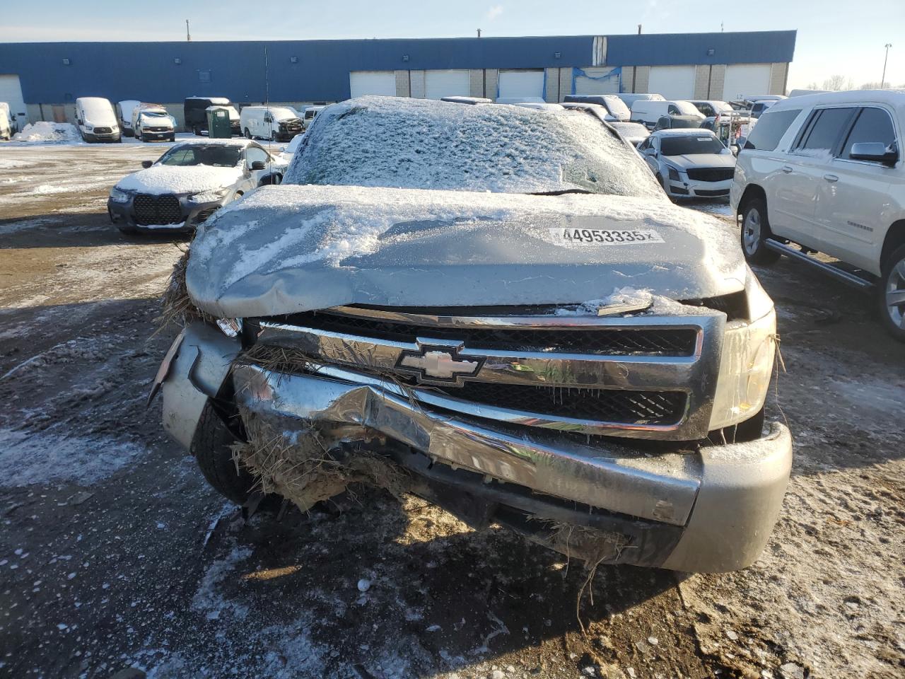 2007 Chevrolet Silverado VIN 2GCEC19C371731018 Copart auction photo, rollover damage thumbnail 5