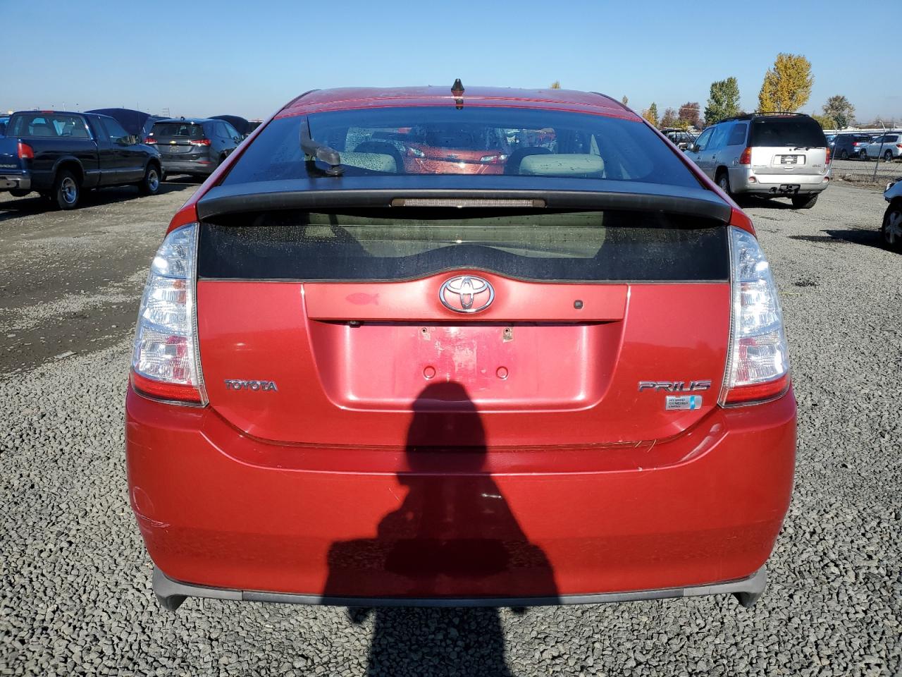 2008 Toyota Prius VIN JTDKB20U583338859 Copart auction photo, front end damage thumbnail 6