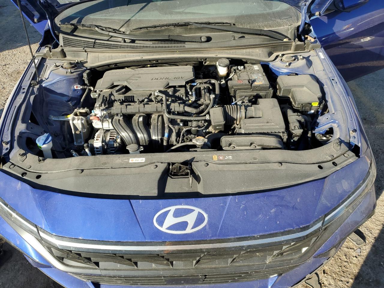2024 Hyundai Elantra VIN KMHLS4DG4RU682033 Copart auction photo, rear end / minor dent/scratches damage thumbnail 11