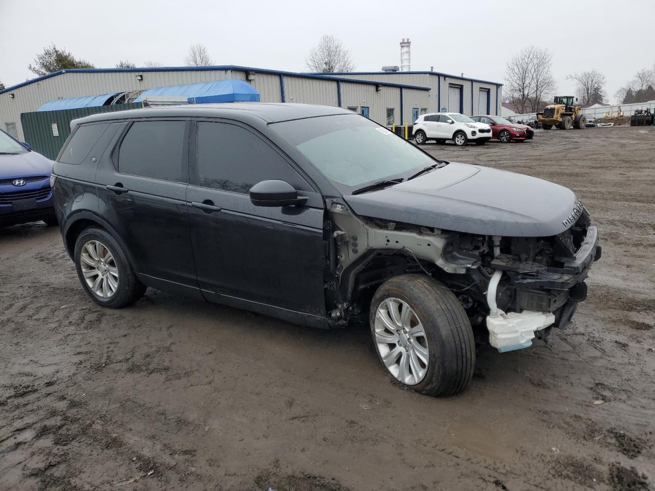 2016 Land Rover Discovery VIN SALCP2BG5GH604257 Copart auction photo, front end / undercarriage damage thumbnail 4