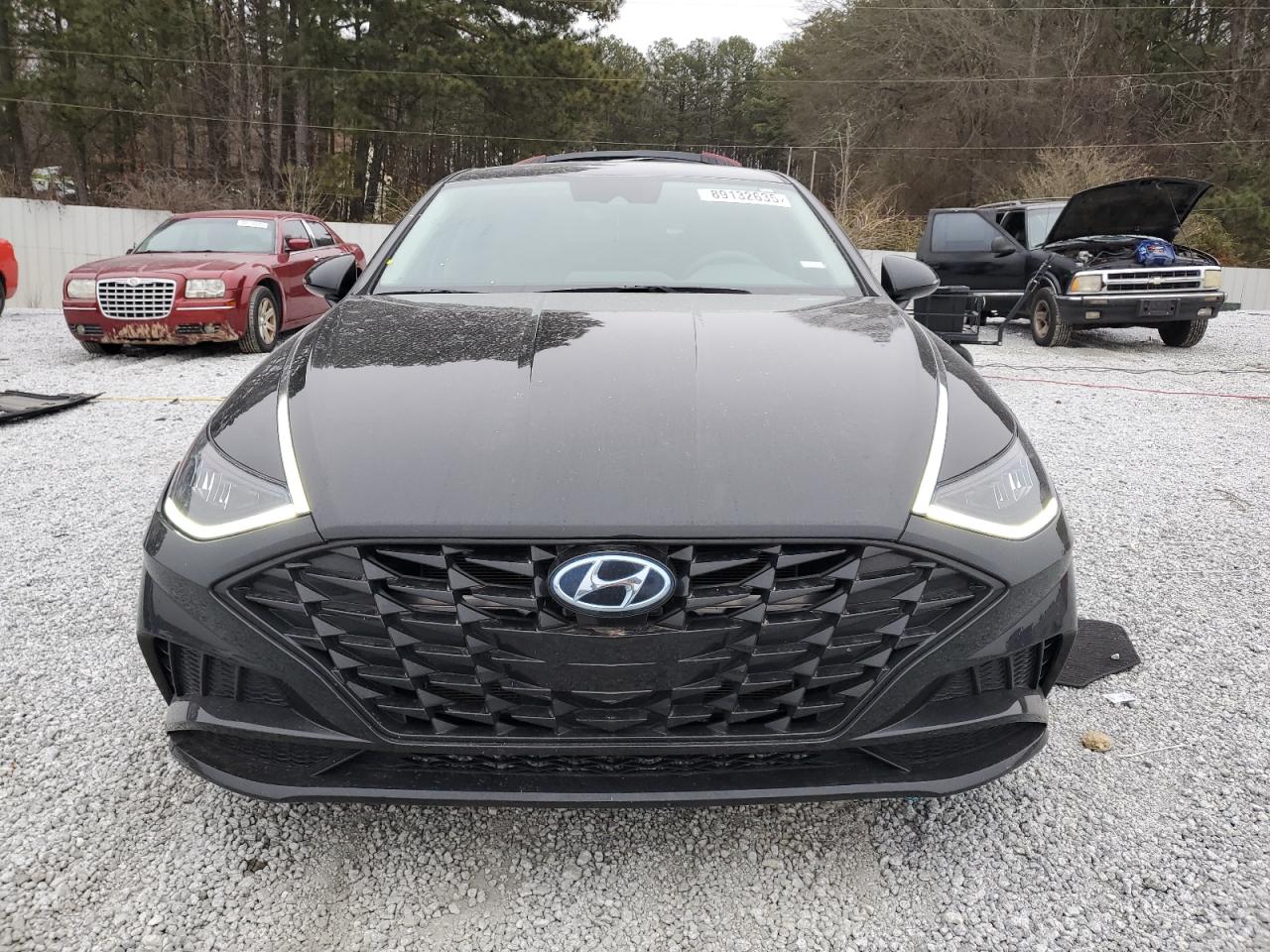 2020 Hyundai Sonata VIN 5NPEL4JA2LH054905 Copart auction photo, rear end / front end damage thumbnail 5
