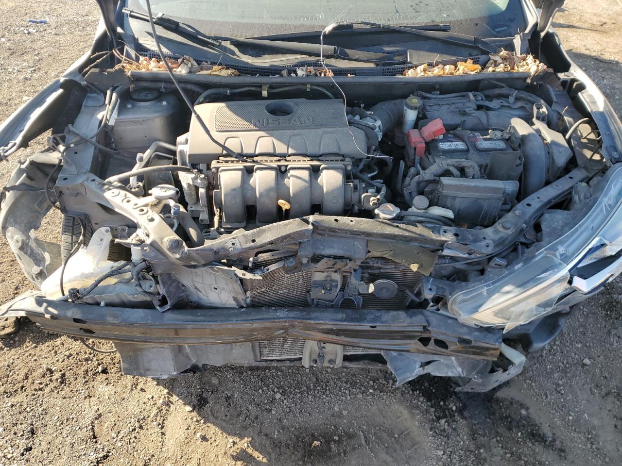 2017 Nissan Sentra VIN 3N1AB7APXHY211858 Copart auction photo, front end damage thumbnail 11