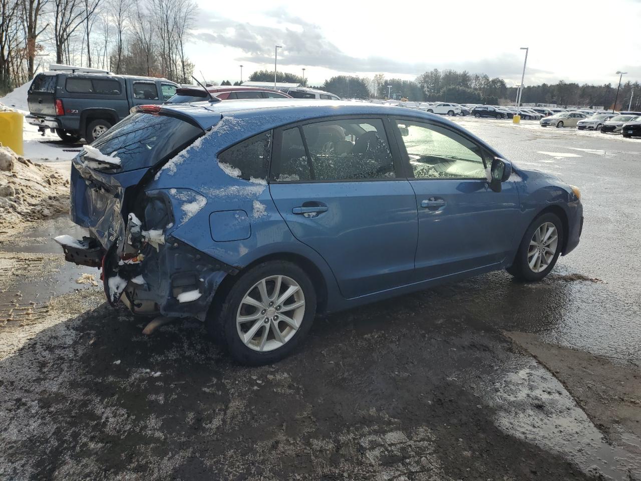 2014 Subaru Impreza VIN JF1GPAC62E8252007 Copart auction photo, all over / mechanical damage thumbnail 3