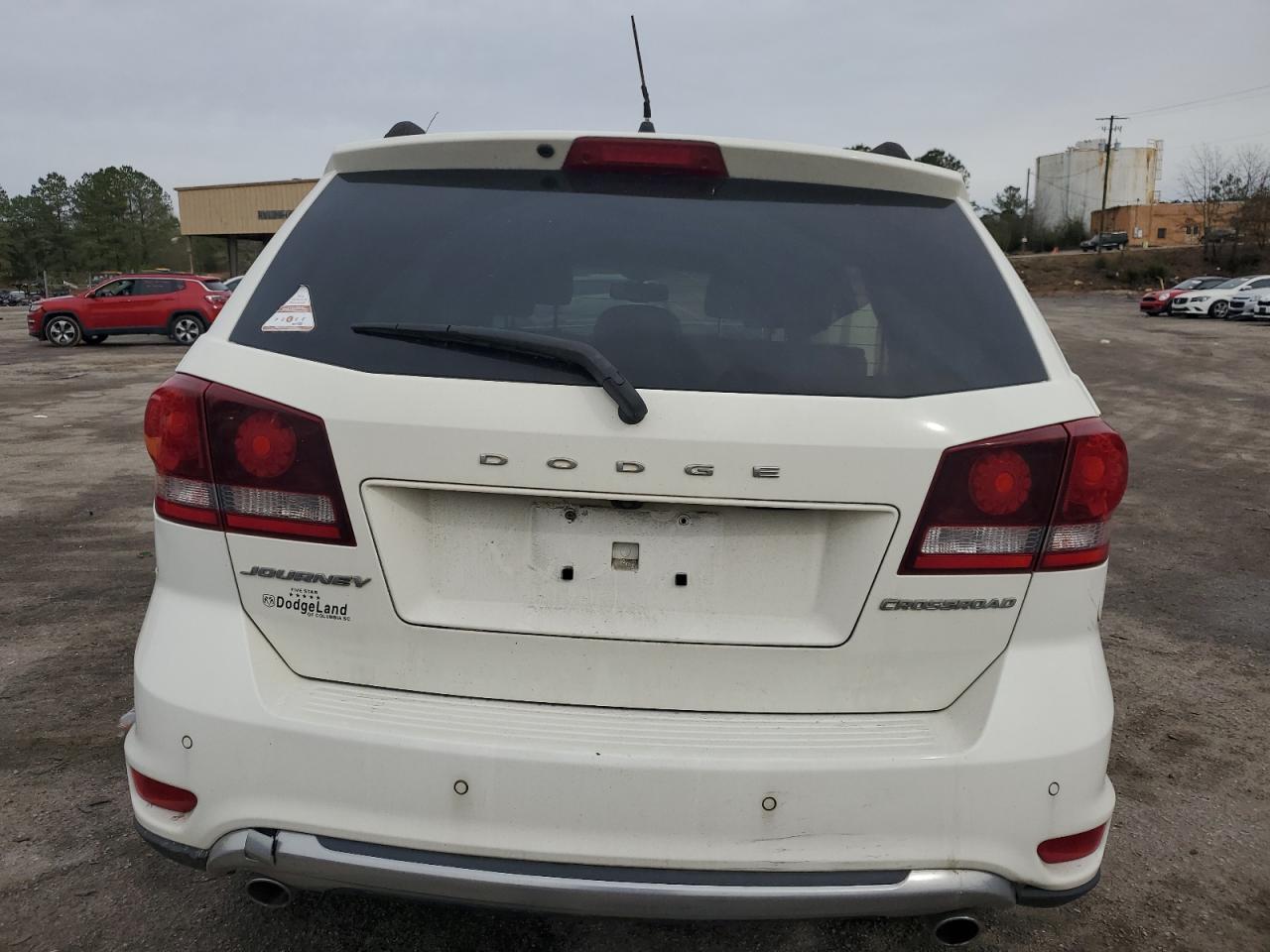 2015 Dodge Journey VIN 3C4PDCGG4FT698356 Copart auction photo, front end / side damage thumbnail 6
