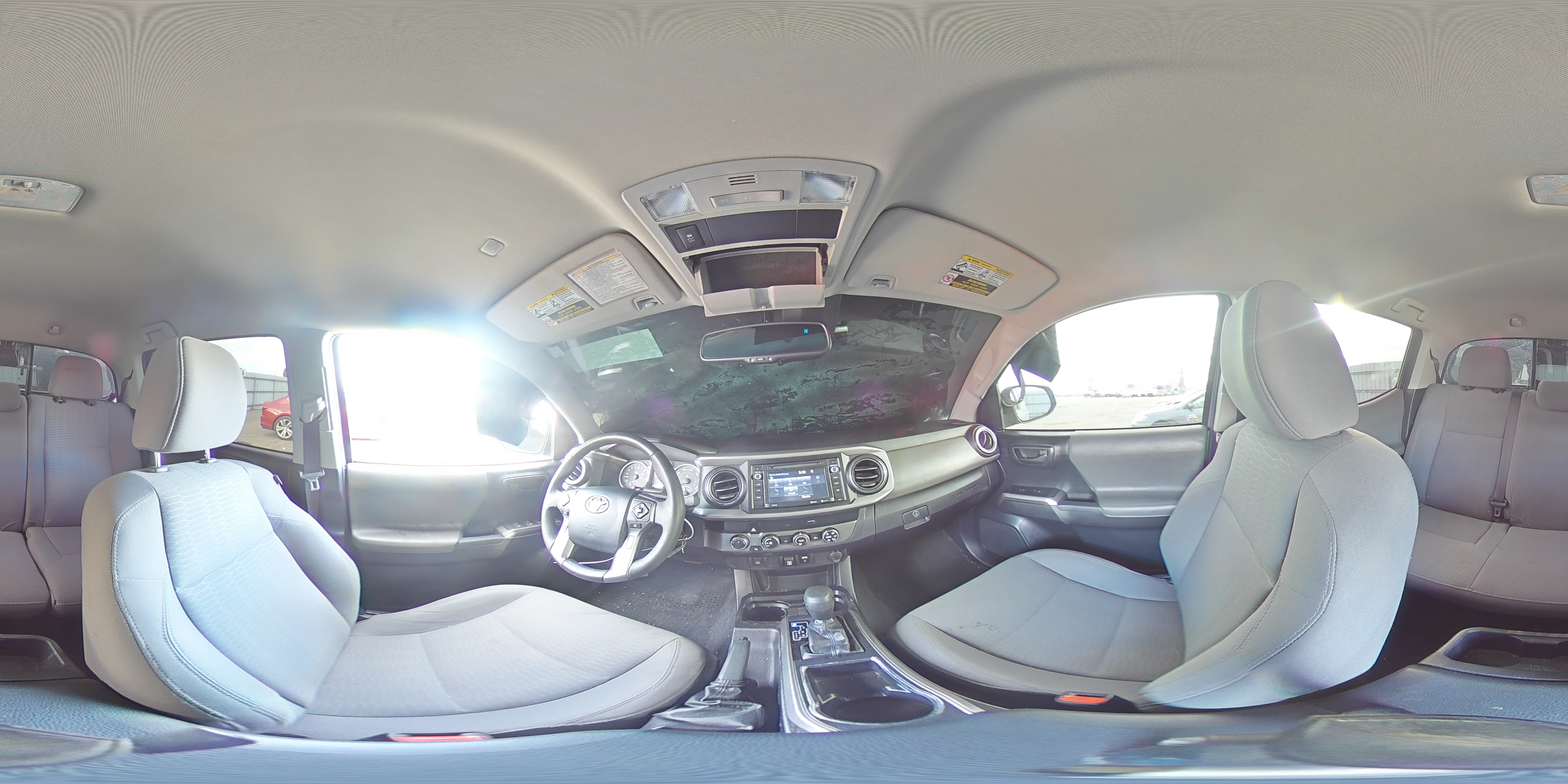 2019 Toyota Tacoma VIN 3TMDZ5BN2KM077448 Copart auction photo, front end / undercarriage damage thumbnail 13