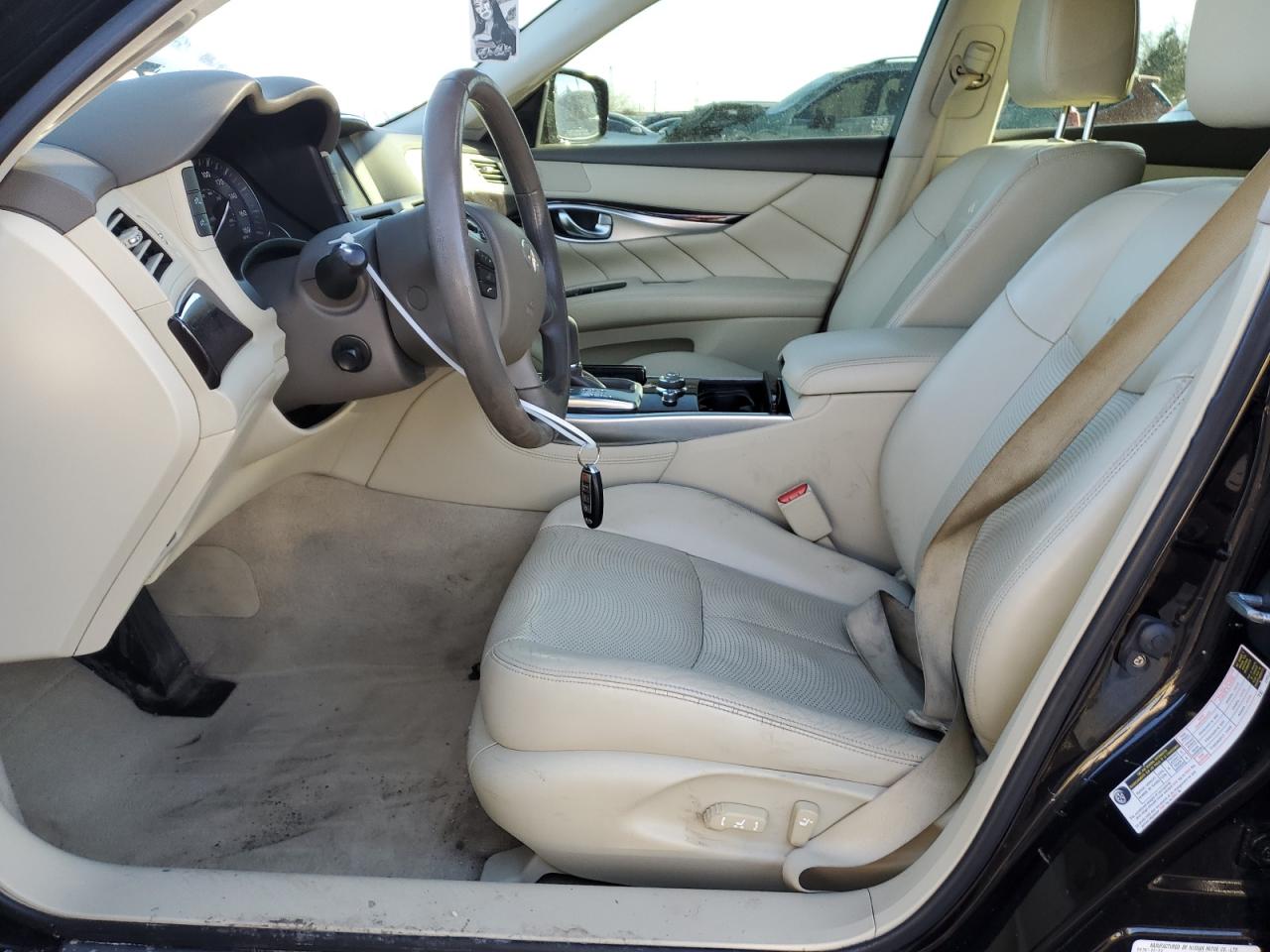 2012 Infiniti M VIN JN1BY1AR4CM396096 Copart auction photo, rear end damage thumbnail 7
