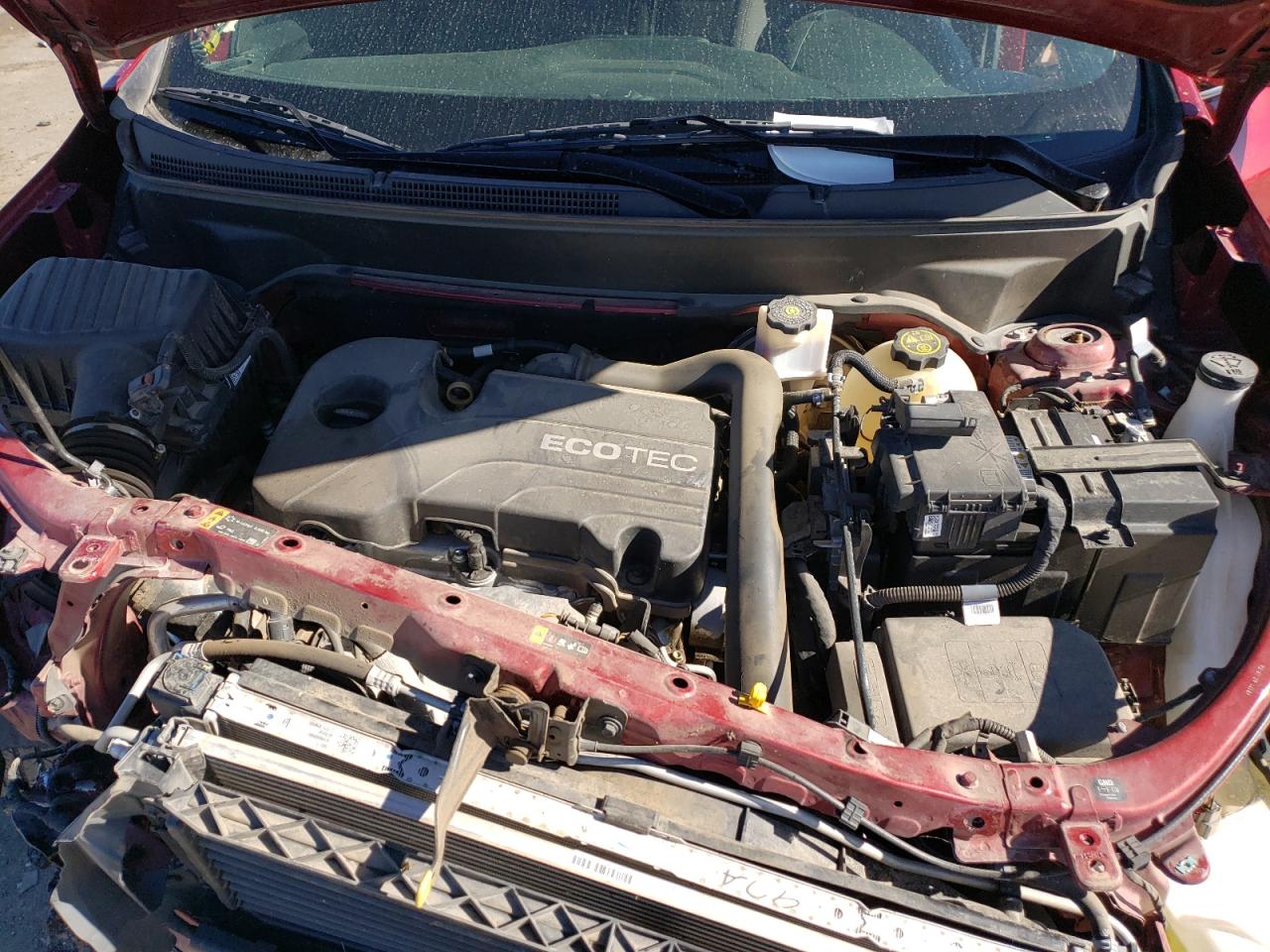 2021 Chevrolet Equinox VIN 2GNAXKEVXM6151559 Copart auction photo, front end damage thumbnail 12