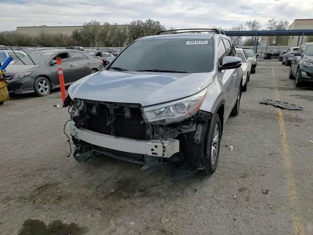 2015 Toyota Highlander VIN 5TDBKRFH5FS091115 Copart auction photo, front end damage thumbnail 15