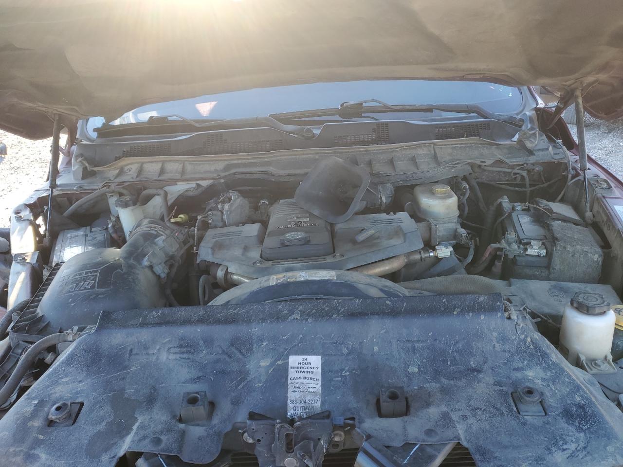 2018 RAM 2500 VIN 3C6UR5CL1JG380383 Copart auction photo, front end / minor dent/scratches damage thumbnail 11
