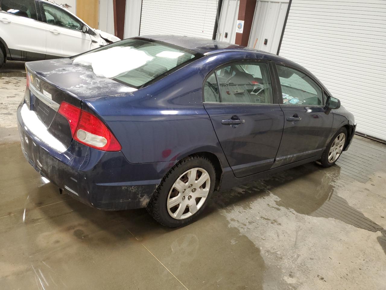 2010 Honda Civic VIN 2HGFA1F53AH573103 Copart auction photo, all over damage thumbnail 3
