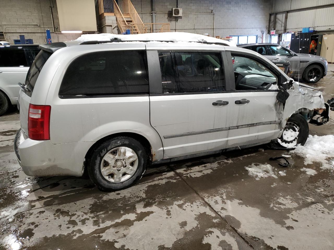2010 Dodge Caravan VIN 2D4RN4DE6AR429689 Copart auction photo, front end / side damage thumbnail 3