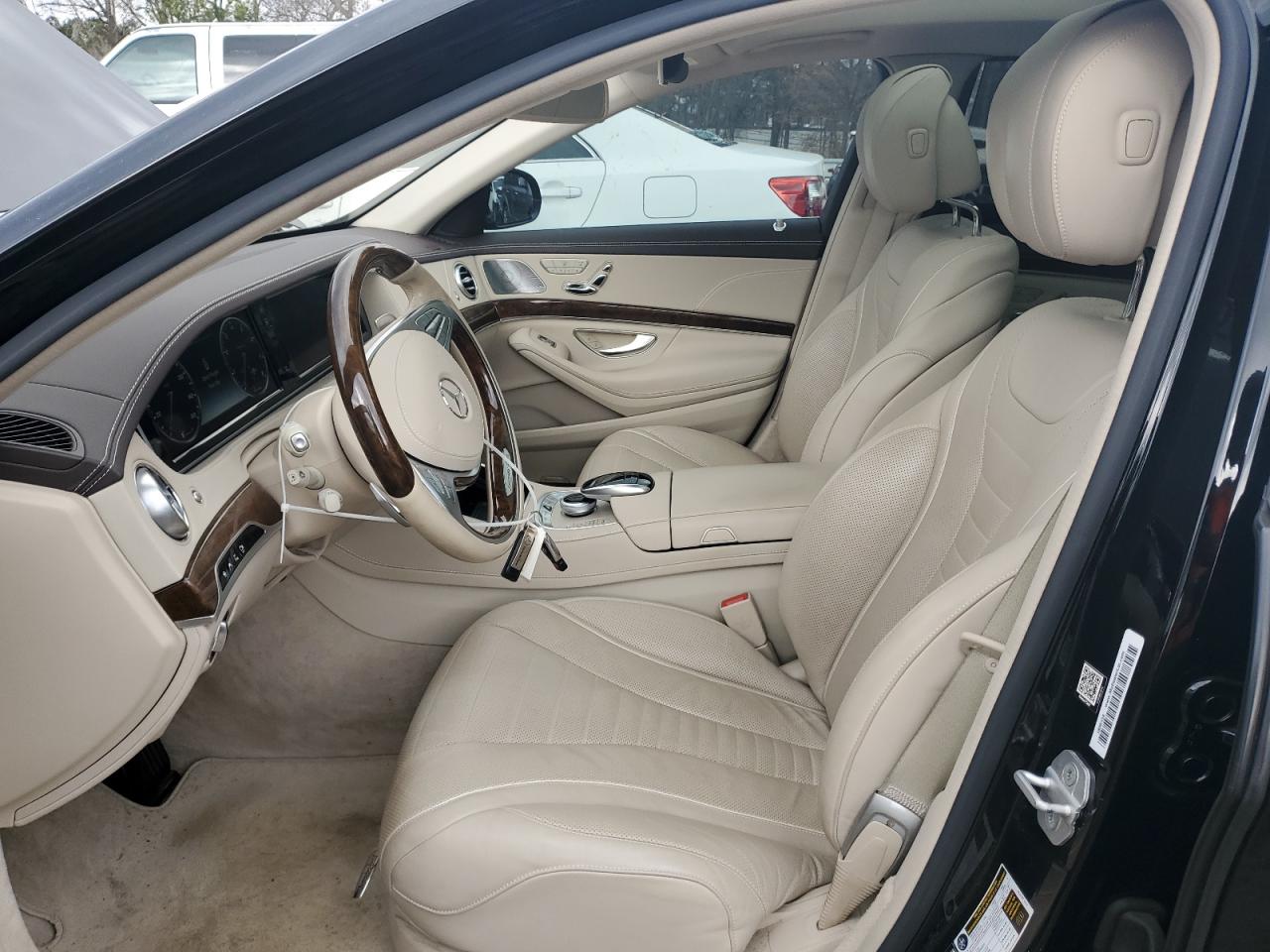 2015 Mercedes-Benz S-klasse VIN WDDUG8FBXFA119557 Copart auction photo, undercarriage damage thumbnail 7