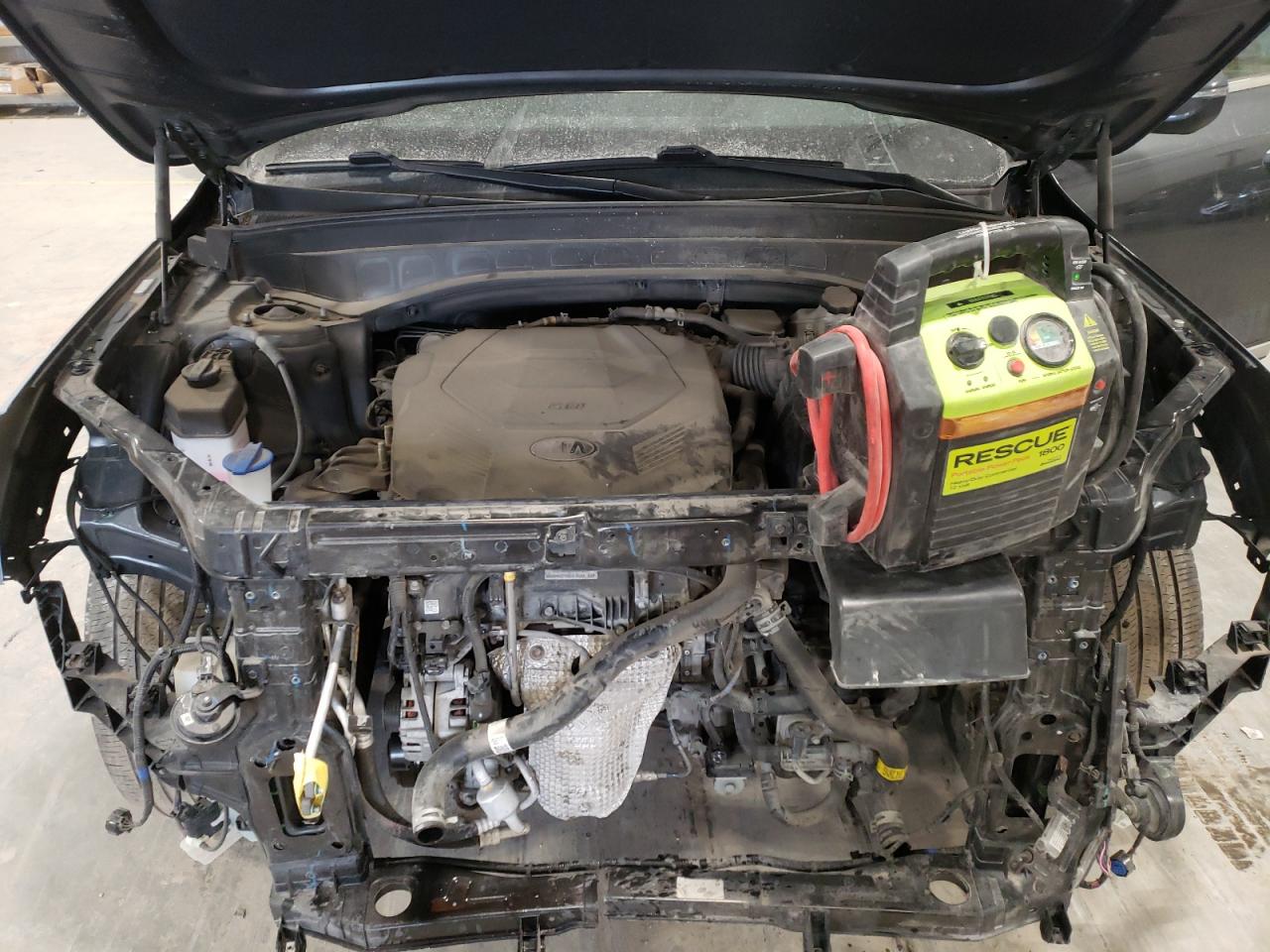 2021 KIA Telluride VIN 5XYP6DHC6MG184928 Copart auction photo, front end damage thumbnail 14