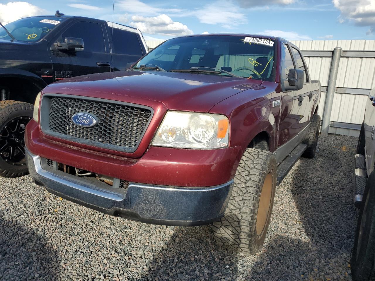 2005 Ford F-150 VIN 1FTPW12585FA65260