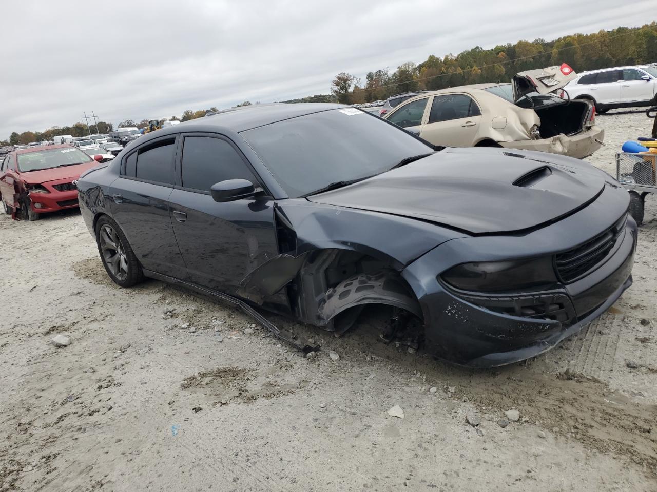 2018 Dodge Charger VIN 2C3CDXCT7JH225274 Copart auction photo, front end damage thumbnail 4