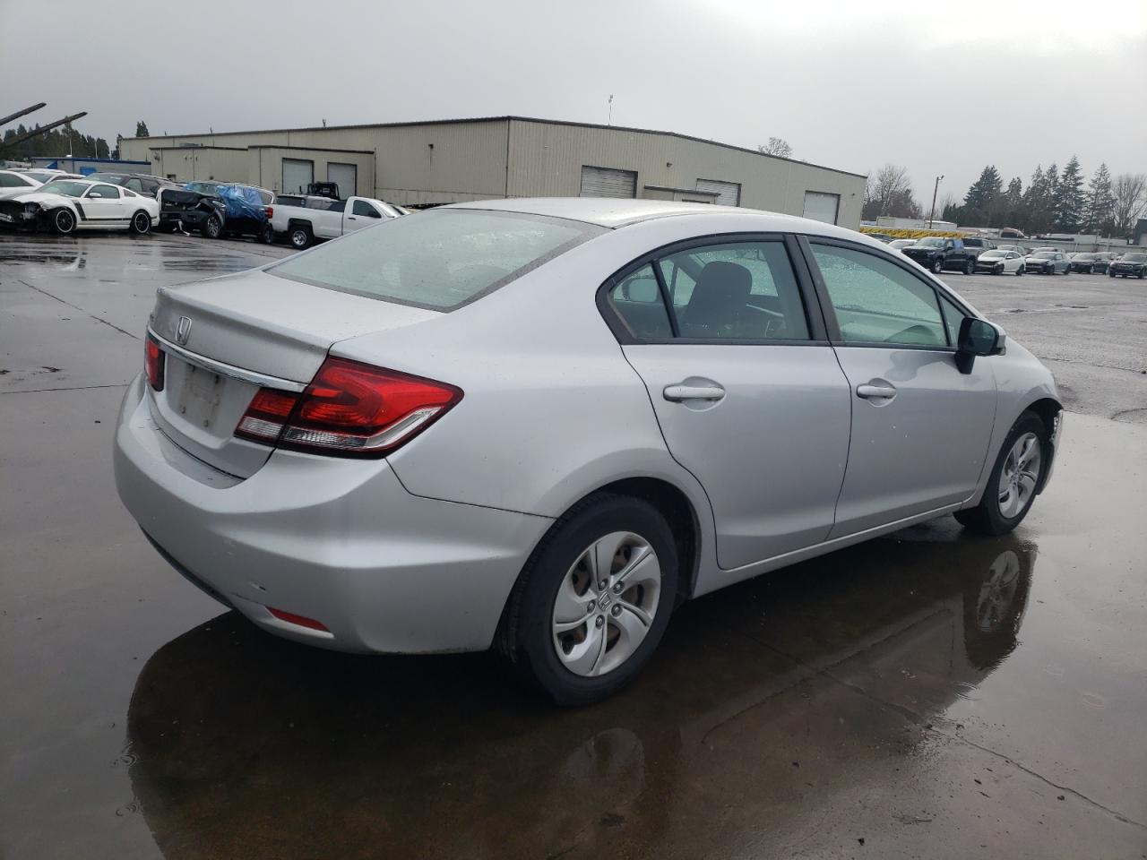 2014 Honda Civic VIN 19XFB2F52EE202971 Copart auction photo, front end damage thumbnail 3