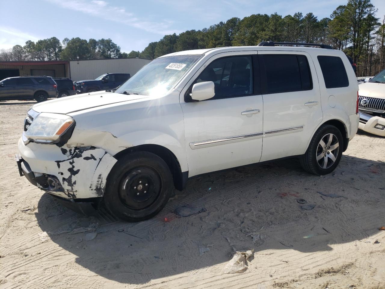 2012 Honda Pilot VIN 5FNYF4H97CB083346
