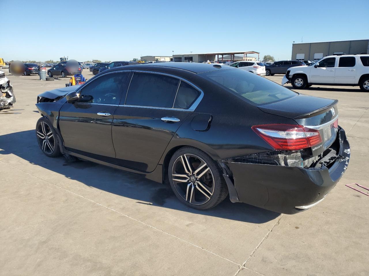 2016 Honda Accord VIN 1HGCR3F92GA021853 Copart auction photo, front end / all over damage thumbnail 2