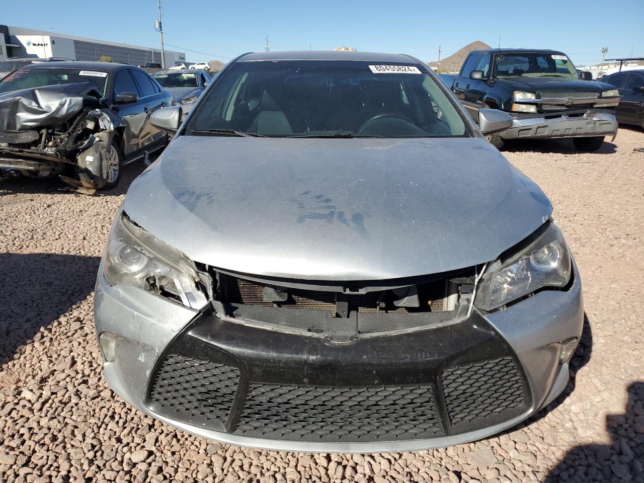 2017 Toyota Camry VIN 4T1BF1FK0HU807186 Copart auction photo, rear end / front end damage thumbnail 5