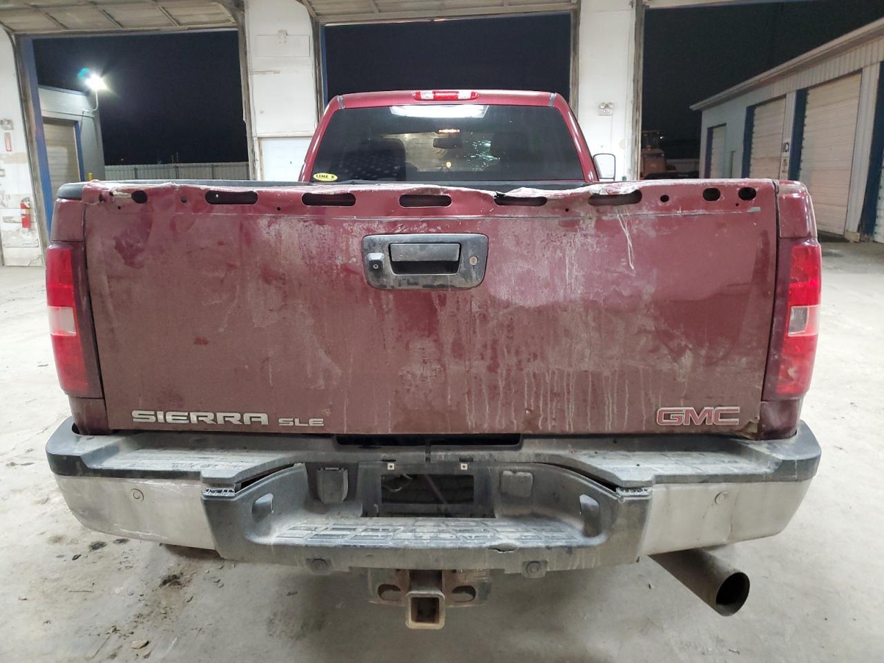2014 GMC Sierra VIN 1GT423C80EF132839 Copart auction photo, front end / rear end damage thumbnail 6