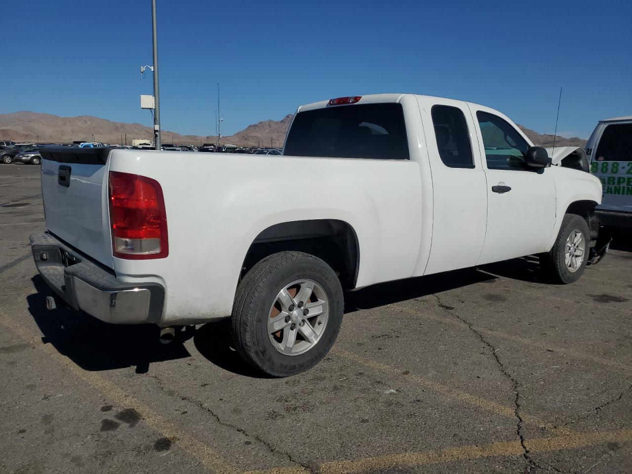 2010 GMC Sierra VIN 1GTSCVE08AZ277658 Copart auction photo, front end damage thumbnail 3